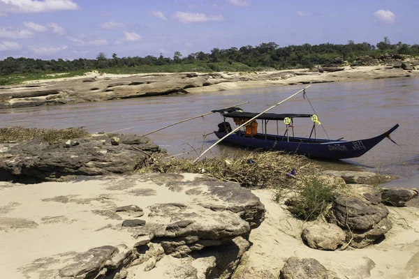 Rivière Sampanbok Mékong — Photo