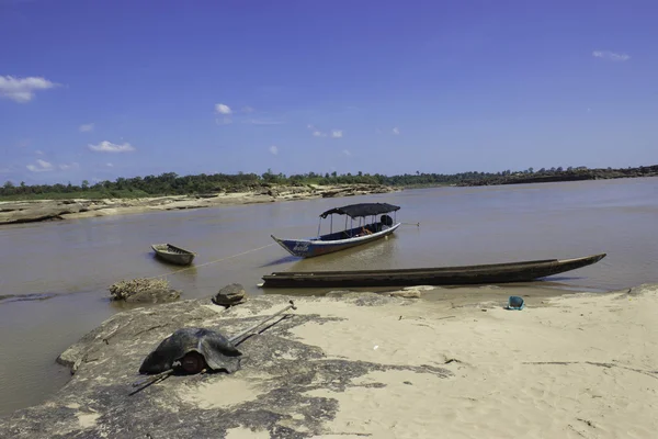 Rivière Sampanbok Mékong — Photo