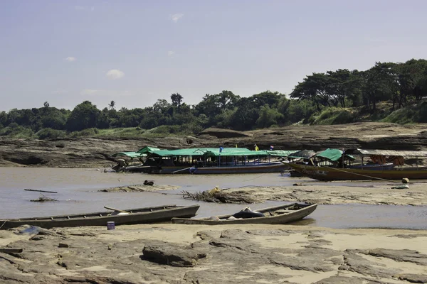 Rivière Sampanbok Mékong — Photo