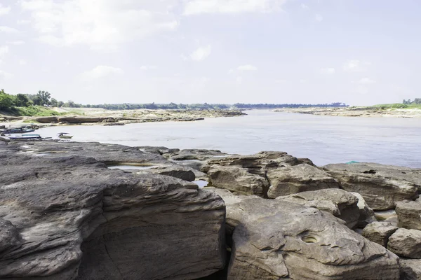 Río Sampanbok Mekong — Foto de Stock