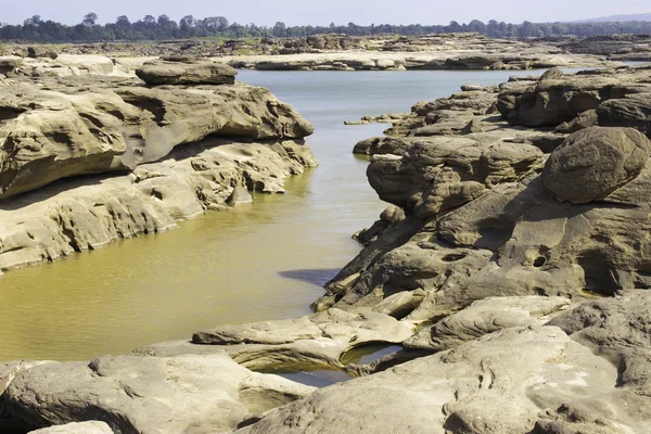 Río Sampanbok Mekong — Foto de Stock