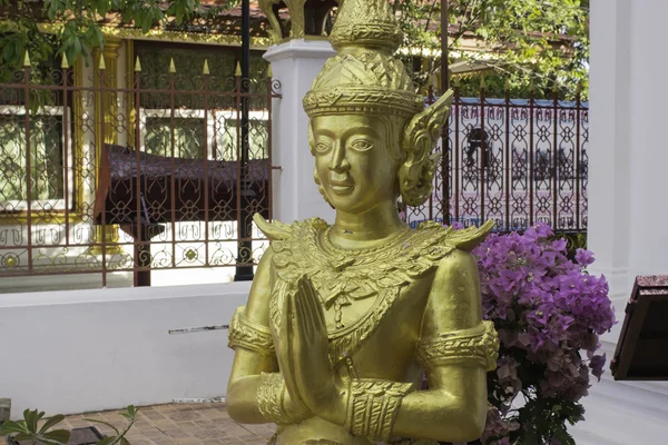 Thailand tempel en beelden — Stockfoto