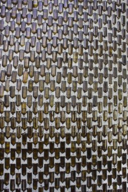 Tapınak Tayland boş şişeler yapılan