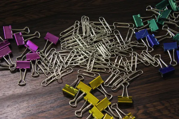 Paper Clips and Pins — Stock Photo, Image