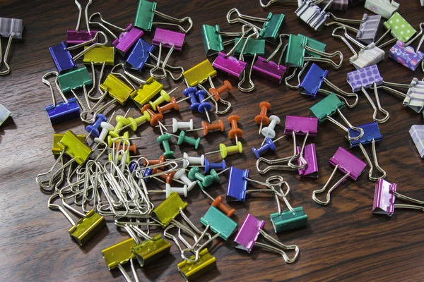 Paper Clips and Pins — Stock Photo, Image