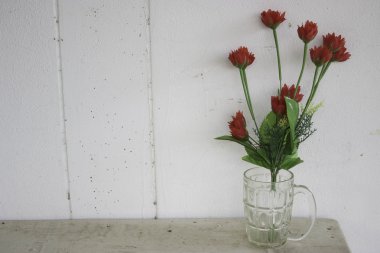 Ev yan vazo Vintage kavramı.