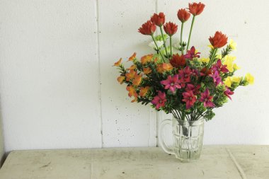 Ev yan vazo Vintage kavramı.