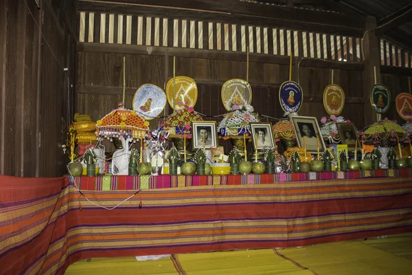 Religious ceremonies and ordination of men to a monk of Thailand Isaan — Stock Photo, Image