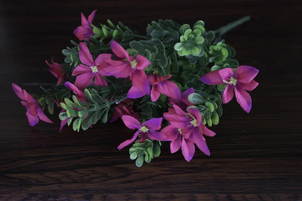 カラフルなプラスチック製の花 — ストック写真