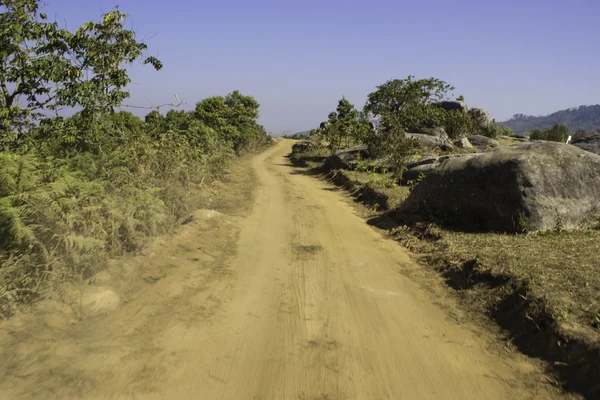 Vistas de las montañas y caminos de montaña . — Foto de Stock