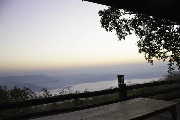 Sabah dağ ve doğa Nan, Thailand.