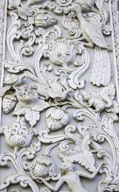 İbadet ve Tapınağı sanat Tayland yerler.