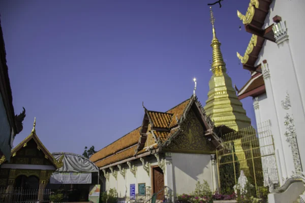 Luoghi di culto e arte tempio della Thailandia . — Foto Stock