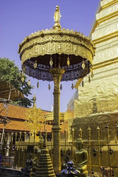 Luoghi di culto e arte tempio della Thailandia . — Foto Stock