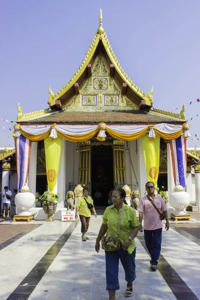 Platser för tillbedjan och tempel konst av Thailand. — Stockfoto