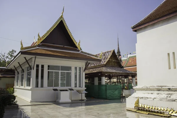 Plaatsen van aanbidding en tempel kunst van Thailand. — Stockfoto