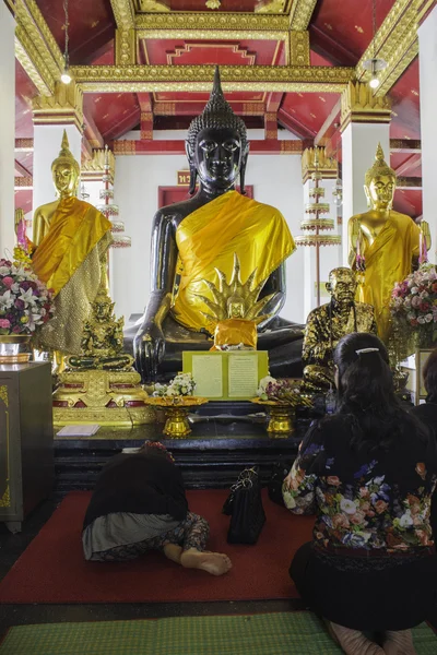 Miejsca kultu i Świątynia sztuki Tajlandii. — Zdjęcie stockowe