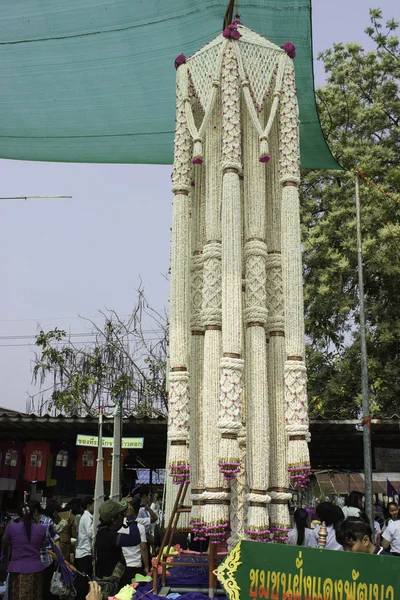 Festival des couronnes de riz, THAÏLANDE — Photo