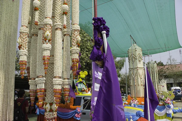 Festival delle ghirlande di riso, THAILANDIA — Foto Stock