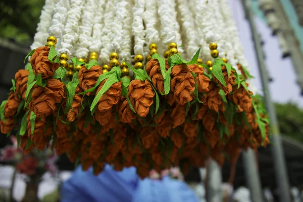 Festival de grinaldas de arroz, THAILAND — Fotografia de Stock