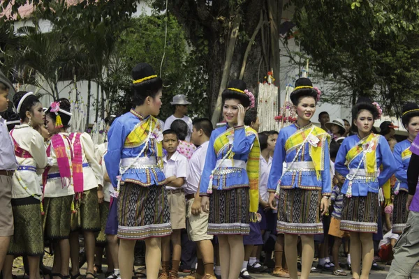 쌀 화 환 축제, 태국 — 스톡 사진