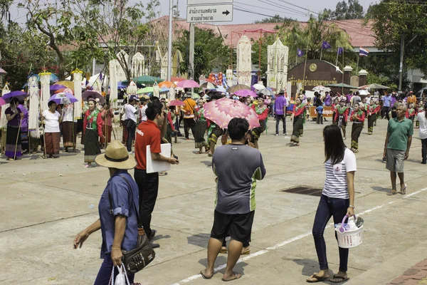 Rice kransar Festival, Thailand — Stockfoto