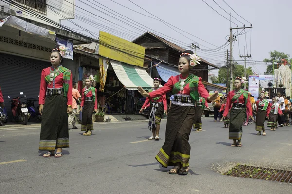 Festival des couronnes de riz, THAÏLANDE — Photo