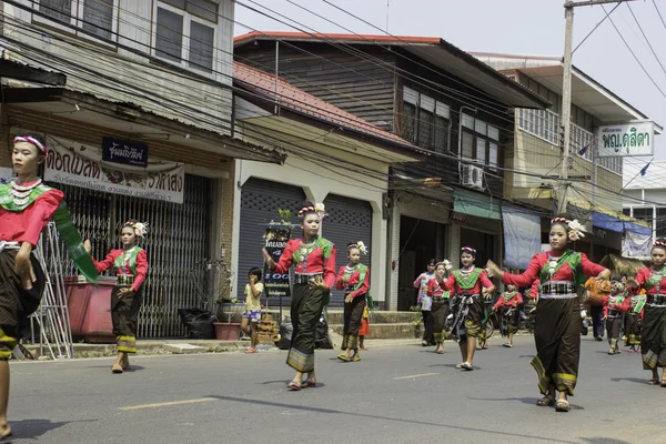 Festival de las Coronas de Arroz, TAILANDIA — Foto de Stock