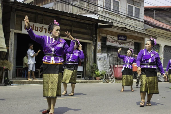 Festival de las Coronas de Arroz, TAILANDIA — Foto de Stock