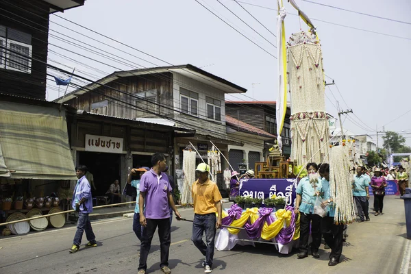 Rice kransar Festival, Thailand — Stockfoto