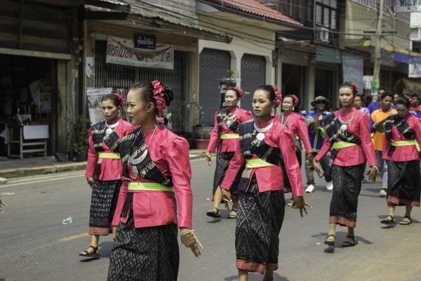 Festival des couronnes de riz, THAÏLANDE — Photo