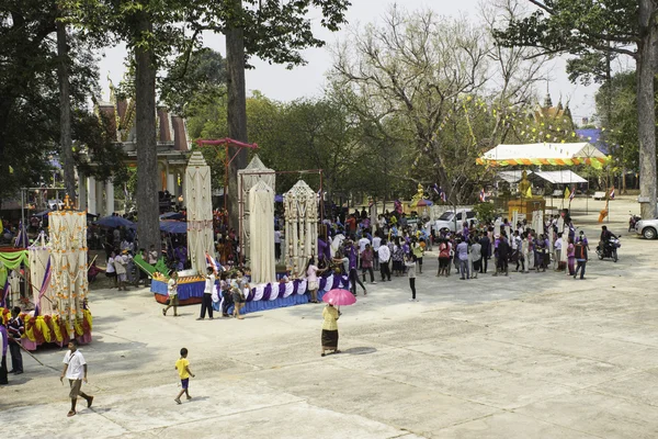 Festival des couronnes de riz, THAÏLANDE — Photo