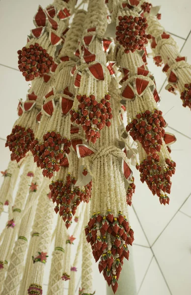 Festival de grinaldas de arroz, THAILAND — Fotografia de Stock