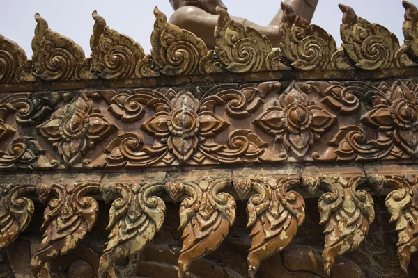 Místa uctívání a chrám umění z Thajska. — Stock fotografie
