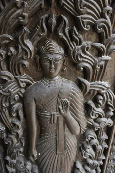 Kultstätten und Tempelkunst aus Thailand. — Stockfoto