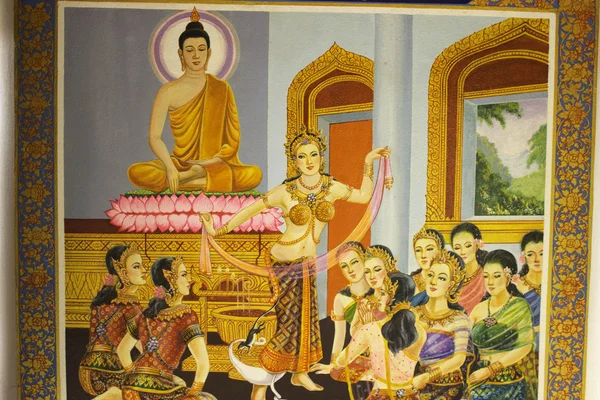 Lieux de culte et art du temple de Thaïlande . — Photo