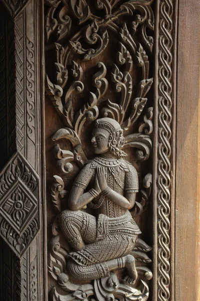 Lugares de culto y arte del templo de Tailandia . — Foto de Stock