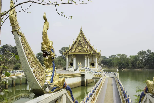 Luoghi di culto e arte tempio della Thailandia . — Foto Stock