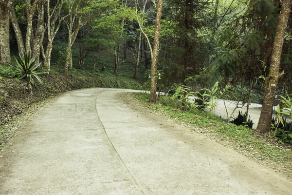 Vista montanhas e natureza — Fotografia de Stock