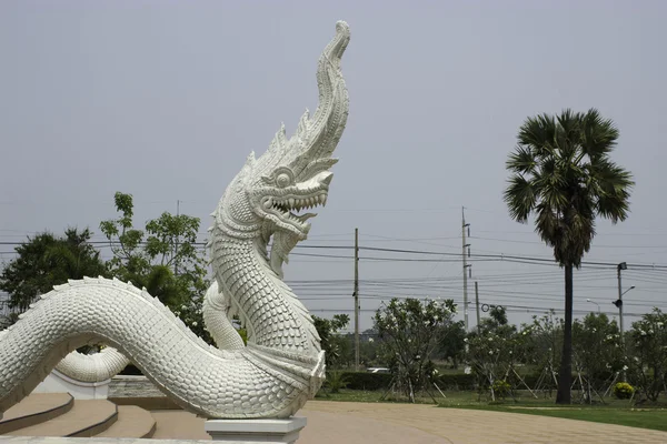 Wat Phrayai，泰国 2015 年 3 月 19 日:"艺术与佛教佛像"。Ubonratchathani，泰国. — 图库照片