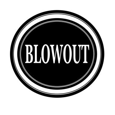 Patlama beyaz Damga metni siyah