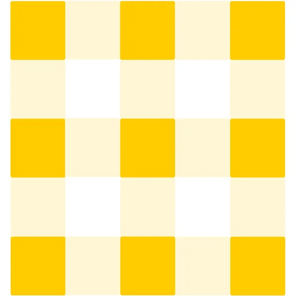 Fondo del patrón de mantel amarillo — Foto de Stock