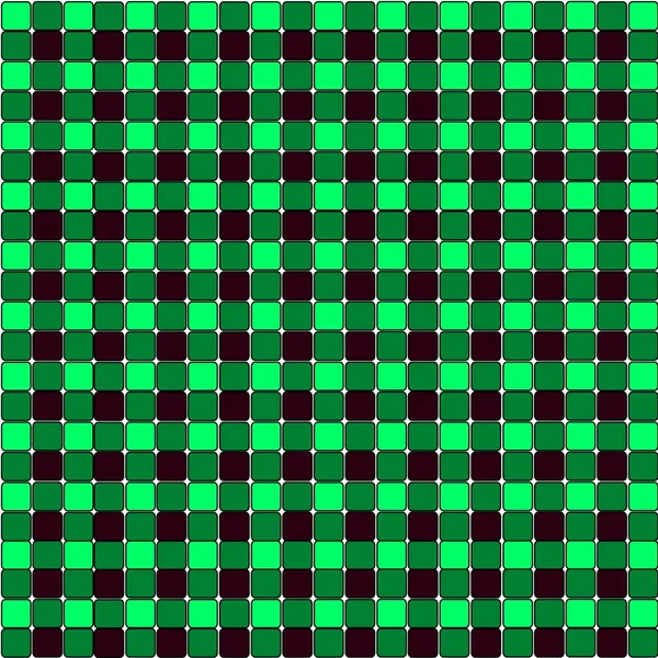 Verde preto toalha de mesa padrão de fundo — Fotografia de Stock