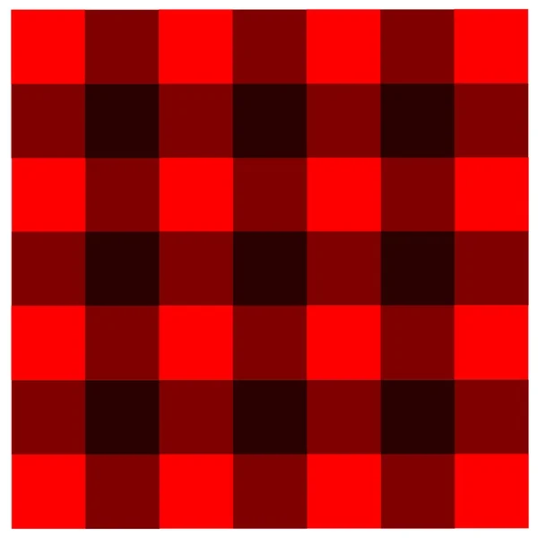 Kırmızı siyah damalı masa örtüsü modeli