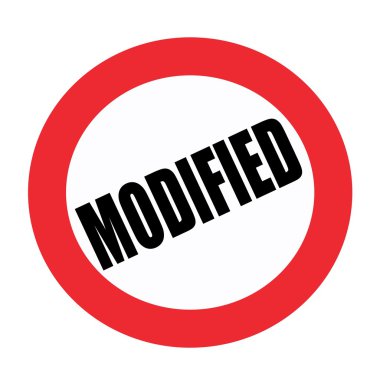 beyaz üzerine siyah damga metni değiştiren