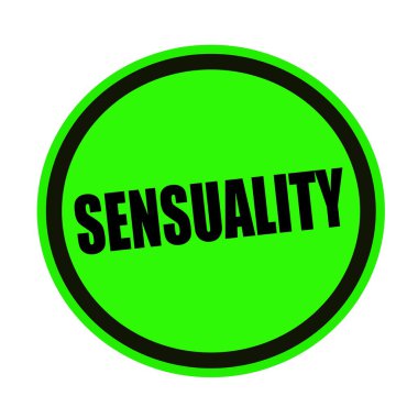 Duygusallık siyah Damga metni yeşil