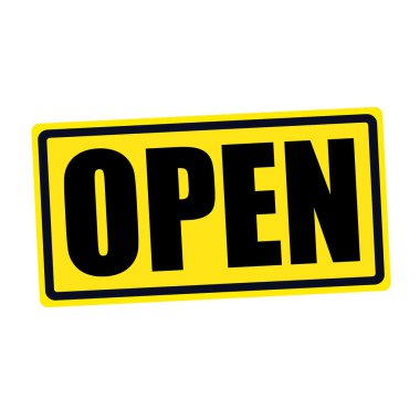 Açık siyah Damga metni sarı