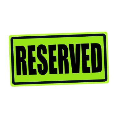 Ayrılmış siyah Damga metni yeşil