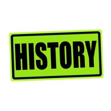 Geçmiş siyah damga metni yeşil