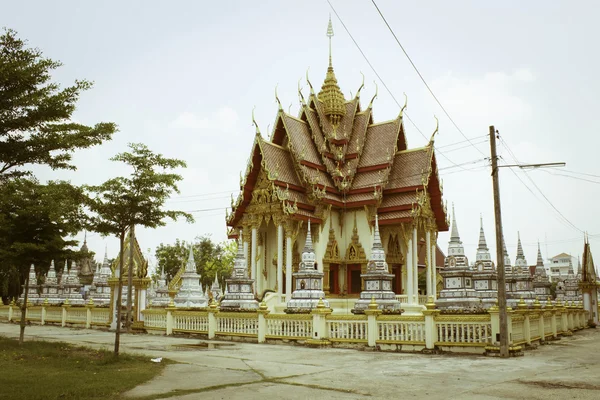 Chiese Tempio Ubonratchathani Thailandia il 5 aprile 2015 — Foto Stock